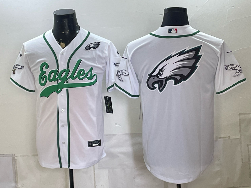 Men 2026 Philadelphia Eagles blank white Nike Limited NFL Jersey 0826006